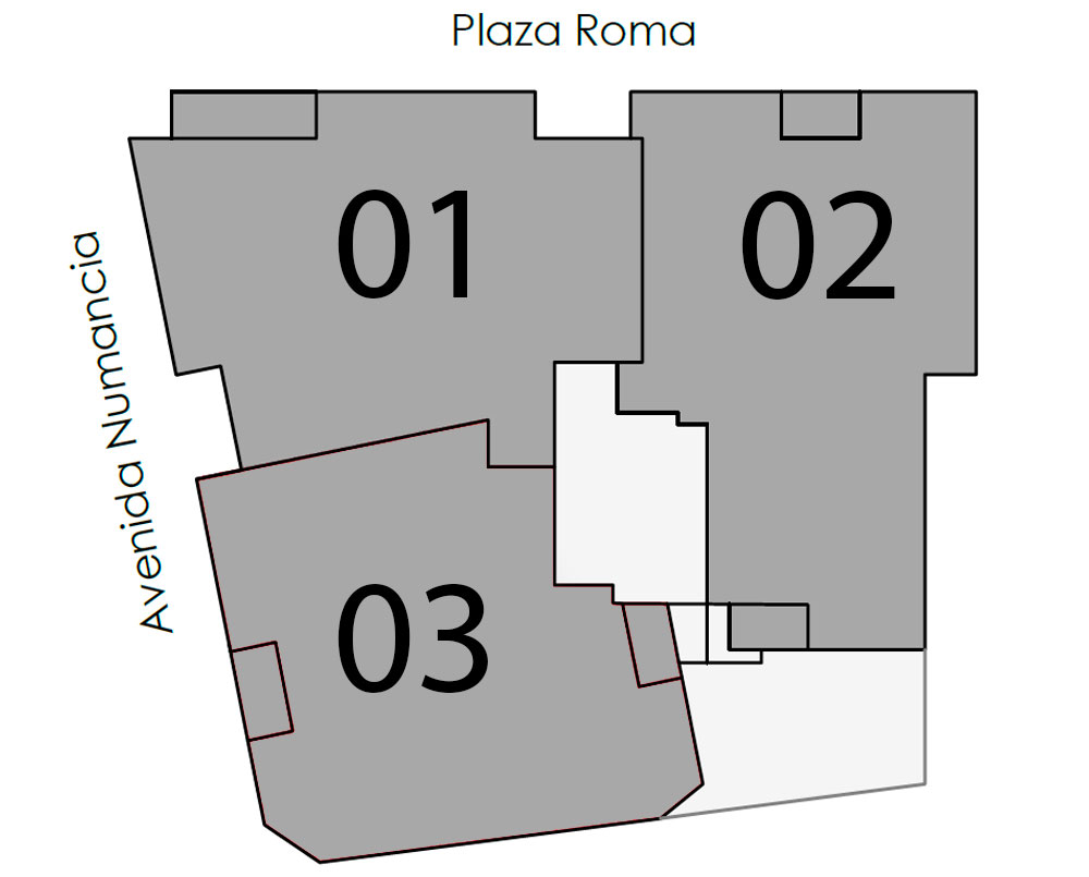 Edificio PR5 – Plantas 2 a 4