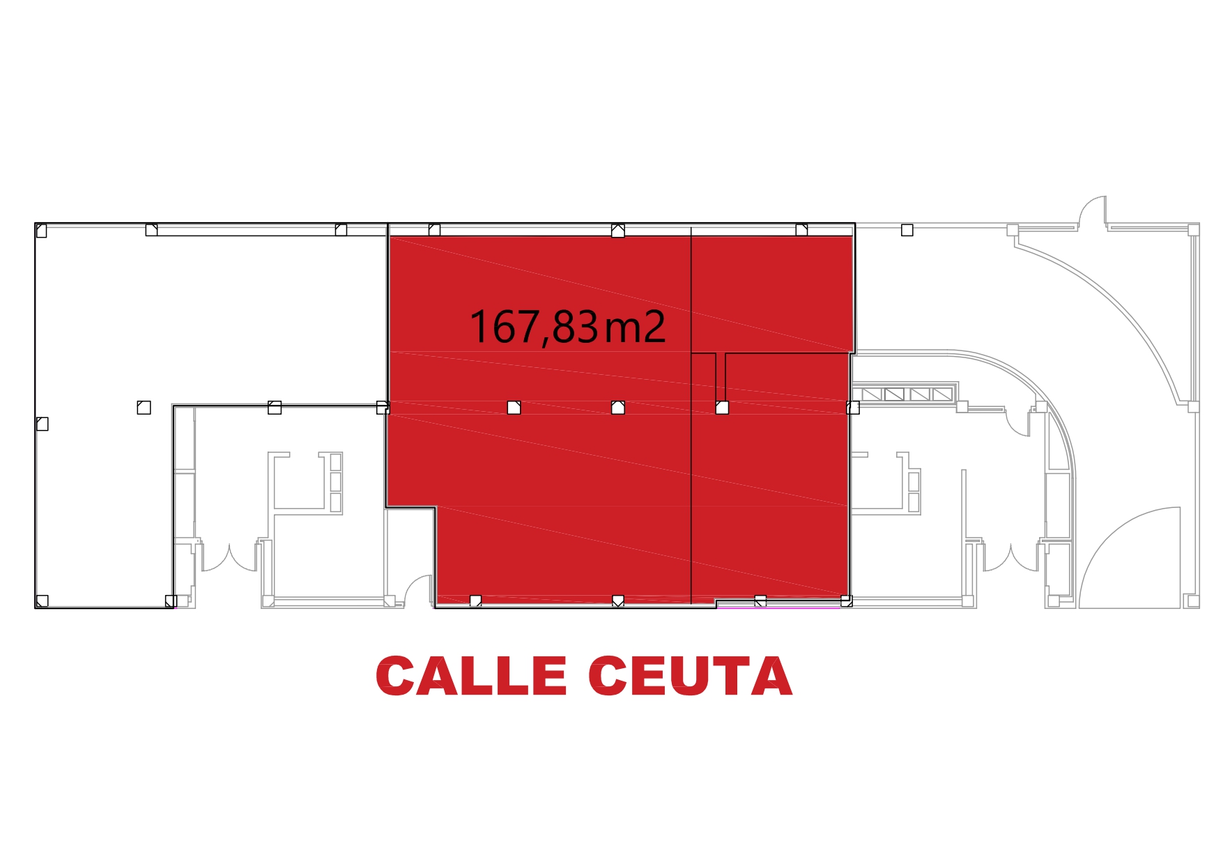 Local en C/ Ceuta 2-4