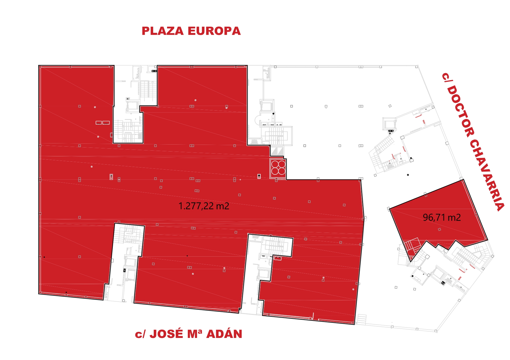 Locales en Plaza Europa- Jose M Adán – Doctor Chavarria